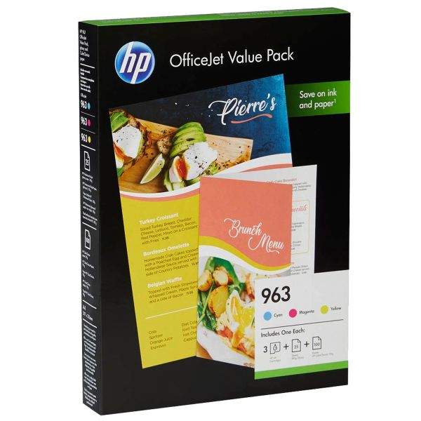 Original HP Value-Pack 963, 6JR42AE