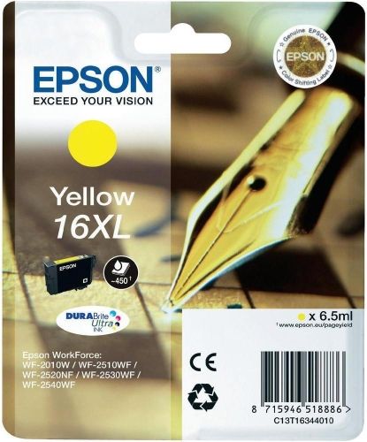 Tintenpatrone original Epson | yellow | 16XL | T16344010