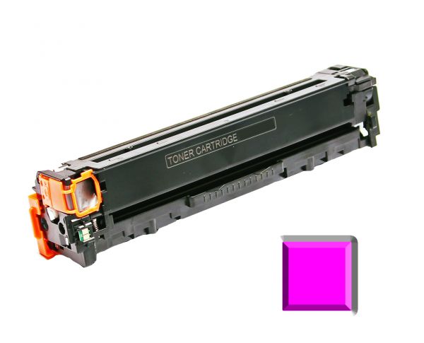 Alternativ-Toner für HP-Drucker, ersetzt HP CB543A, magenta