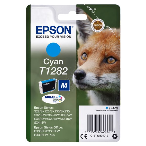 Originalpatrone Epson T128240, cyan | EO-TP1282