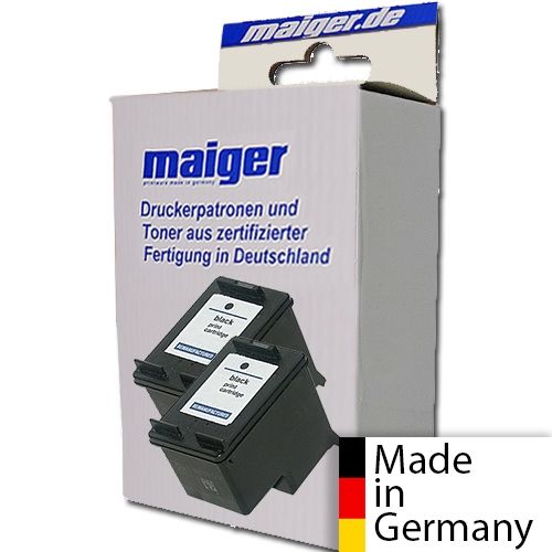 Maiger.de Premium-Patronen 2x schwarz, ersetzen HP Nr. 56/C6656A
