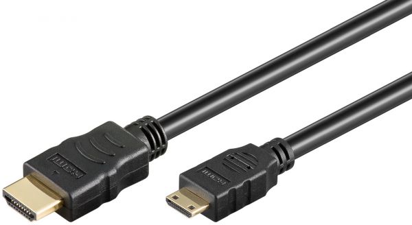 HDMI Kabel 5.0m, mit Ethernet, 1xMini