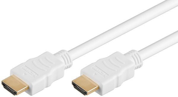 HDMI Kabel 15m, weiß mit Ethernet