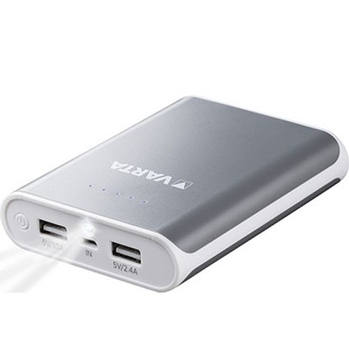 PowerBank 10400mAh - 2x USB, Varta
