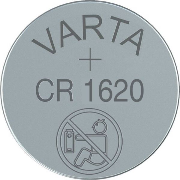 CR1620 (6620) - Lithium-Knopfzelle, 3V Varta