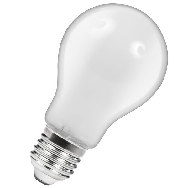 LED Birne E27, 4W, 420lm warmweiß, Mattglas Filament-LED