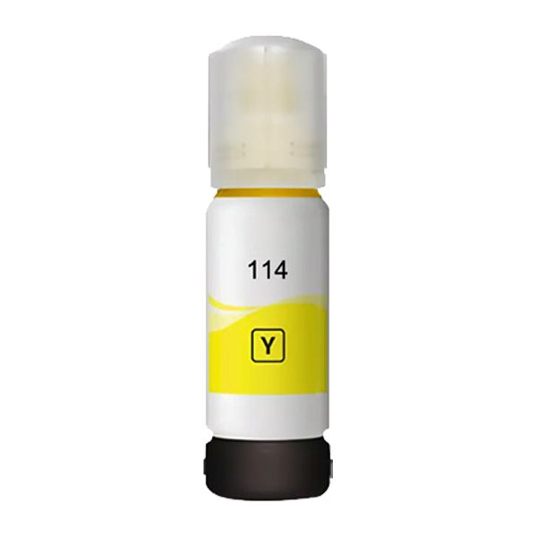 Nachfüll-Tinte Yellow/Gelb 70 ml alternativ zu Epson 114 / C13T07B440