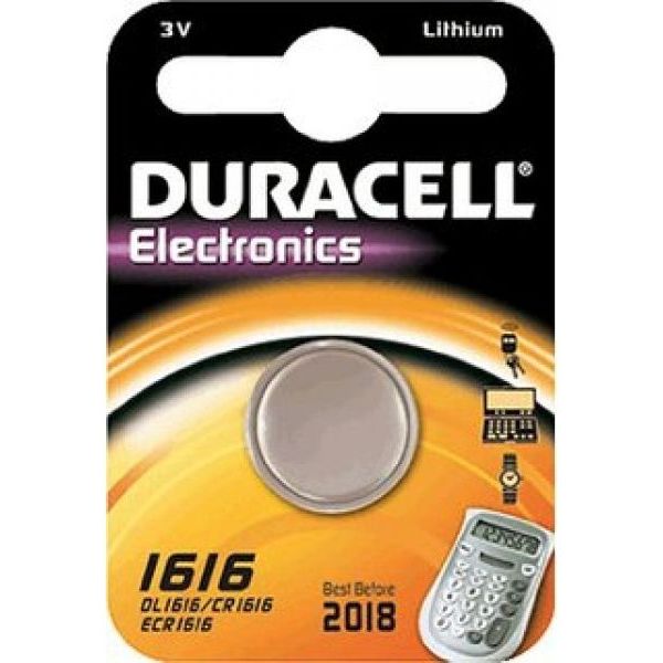 Duracell 3V Lithium 1616 Knopfzelle