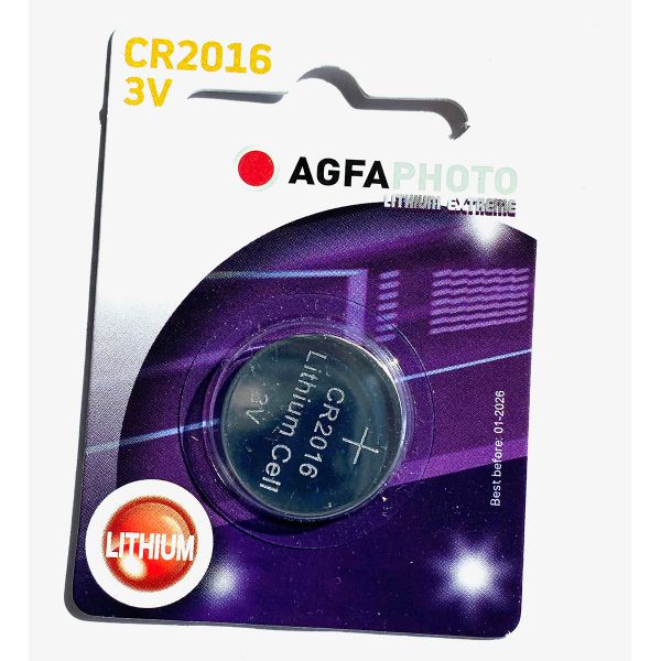 AGFA Knopfzelle Lithium 3V, CR-2016