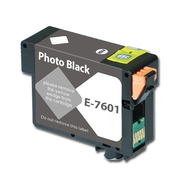 Druckerpatrone black/ foto-schwarz, ersetzt Epson T7601