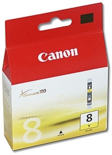 Original Canon Yellow Tintenpatrone Nr. 8, CLI-8Y
