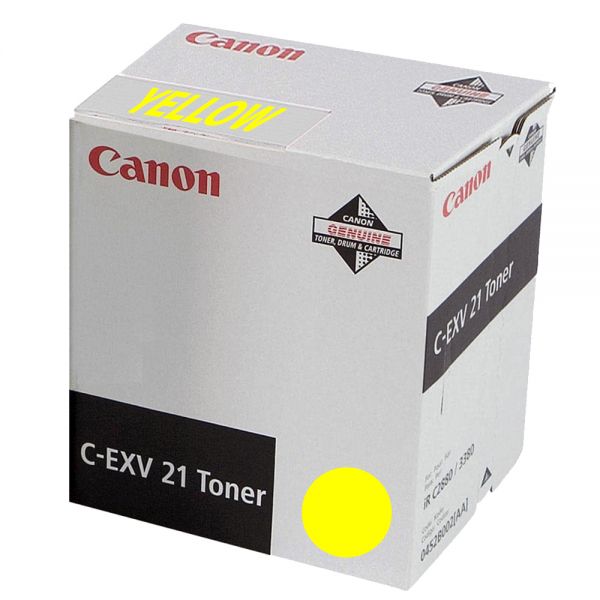 Toner Canon C-EXV 21 Y, yellow
