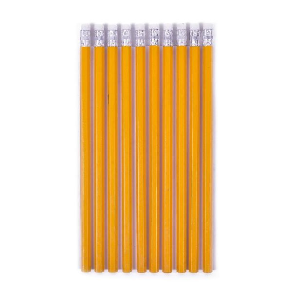 Bleistifte, 10er-Packung Bleistifte, Härte HB